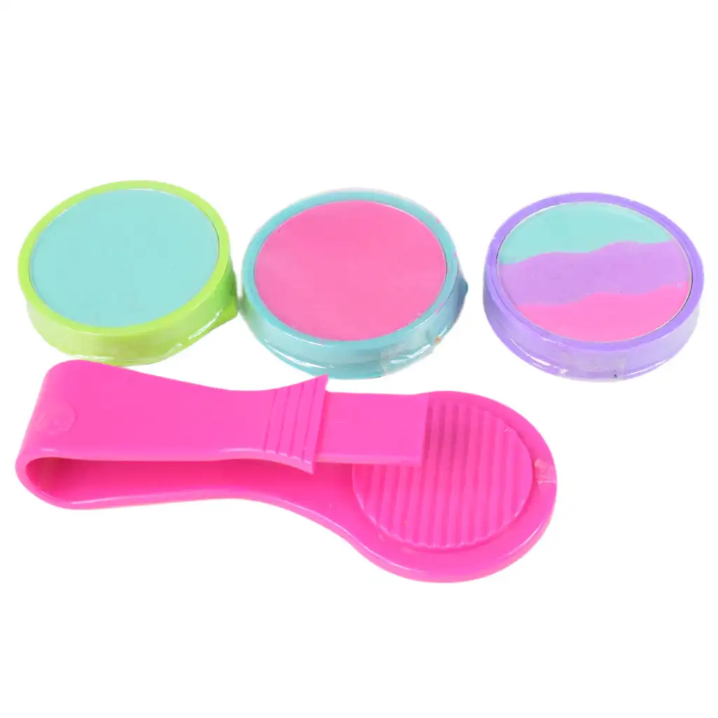 imagen de Chica de Moda: Gran set de maquillaje con tiza para el cabello, brillo labial y accesorios 7