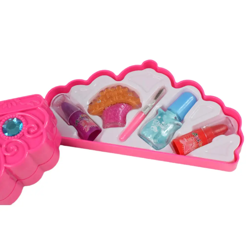 imagen de Chica Linda: Paleta de Maquillaje de 3 Niveles con Corona 3