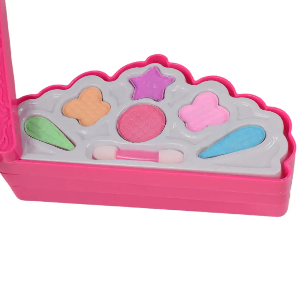 imagen de Chica Linda: Paleta de Maquillaje de 3 Niveles con Corona 5