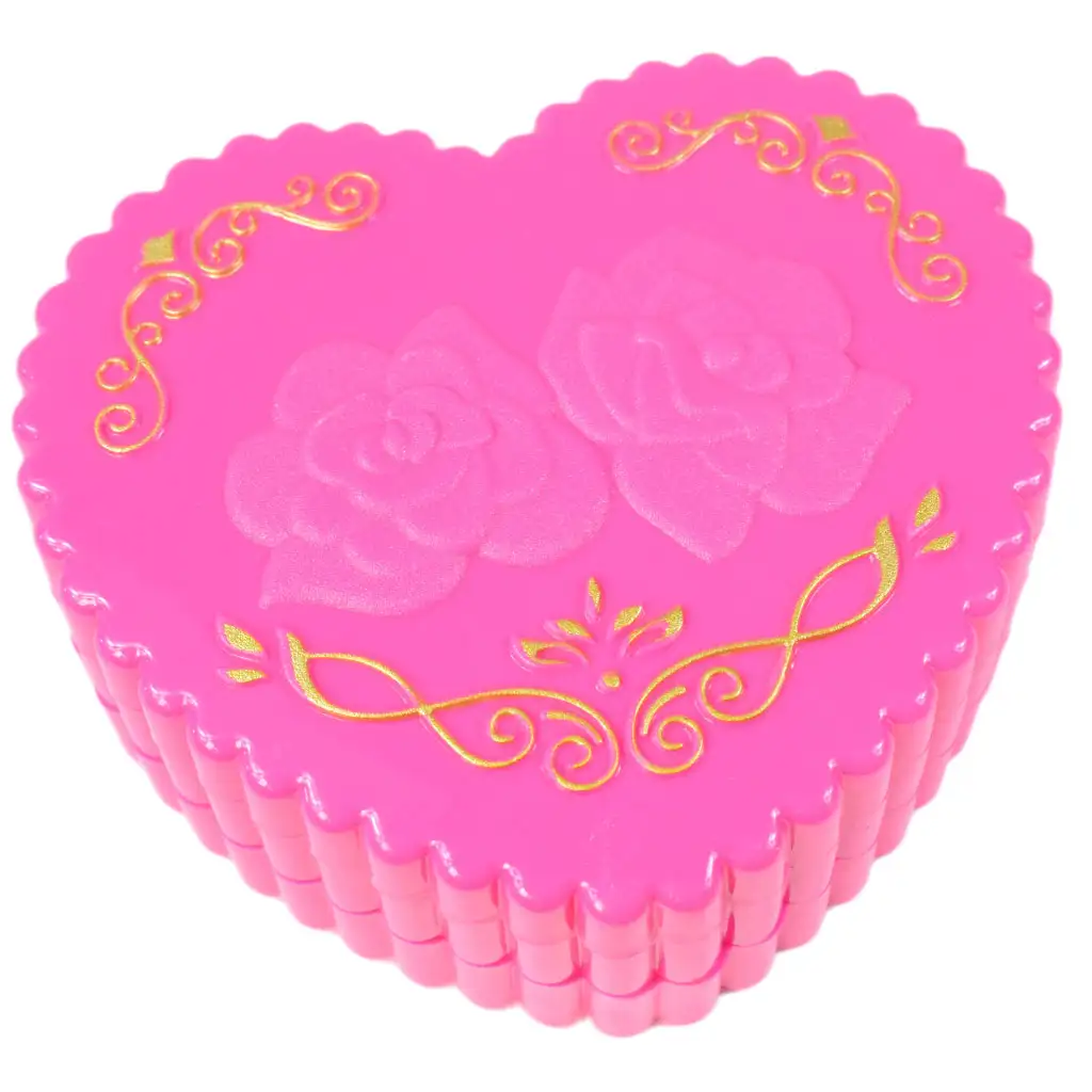imagen de Chica Linda: Paleta de maquillaje de dos niveles en forma de corazón 2