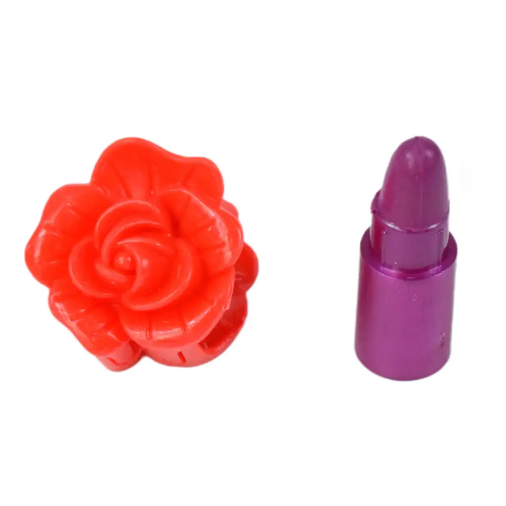 imagen de Chica Linda: Set de maquillaje con paleta en forma de flor y mariposa y accesorios 4