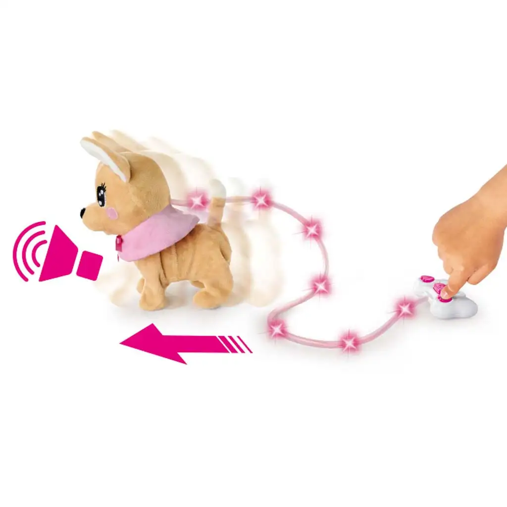 imagen de ChiChi Love: Loomy Perro de peluche caminante con sonido - Simba 5