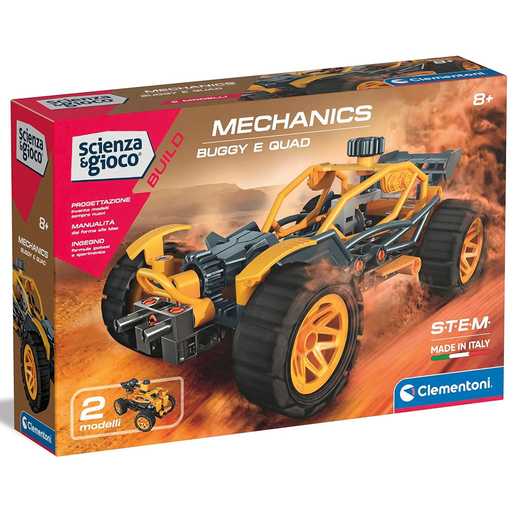 imagen de Ciencia y Juego: Conjunto de Buggy y Quad - Clementoni 1