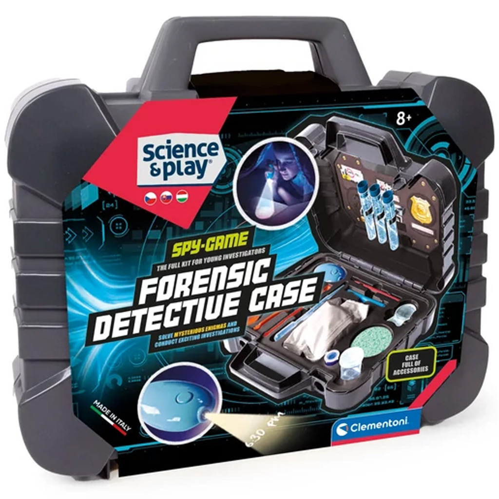imagen de Ciencia y Juego: Kit de Ciencia del Detective - Clementoni 1