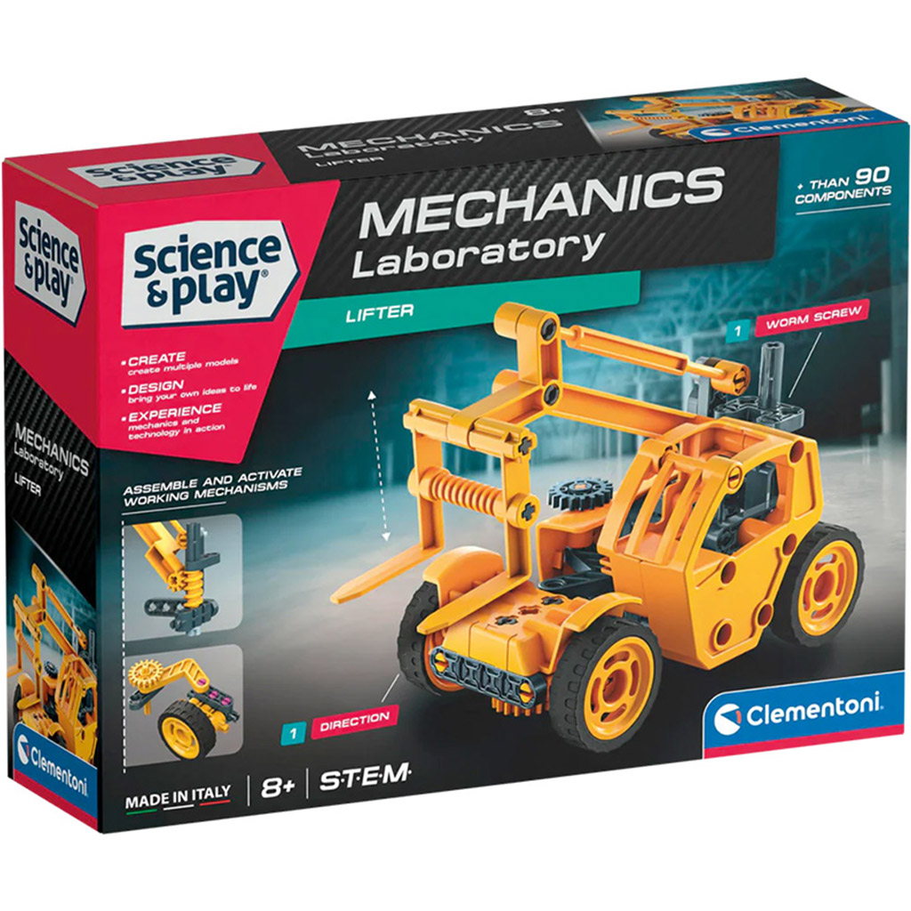 imagen de Ciencia y Juego: Kit de construcción de grúa - Clementoni 1