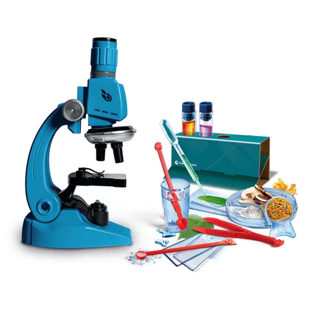 imagen de Ciencia y Juego: Kit de microscopio super 1200x - Clementoni 2
