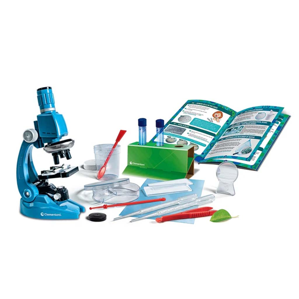 imagen de Ciencia y Juego: Kit de microscopio super 1200x - Clementoni 3