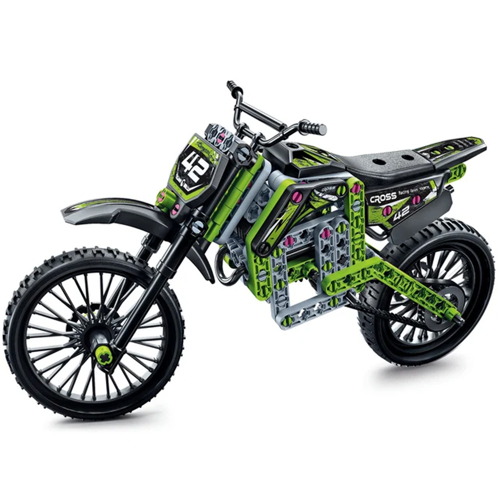 imagen de Ciencia y Juego: Mecánica ensamblable X-Treme motocross - Clementoni 2