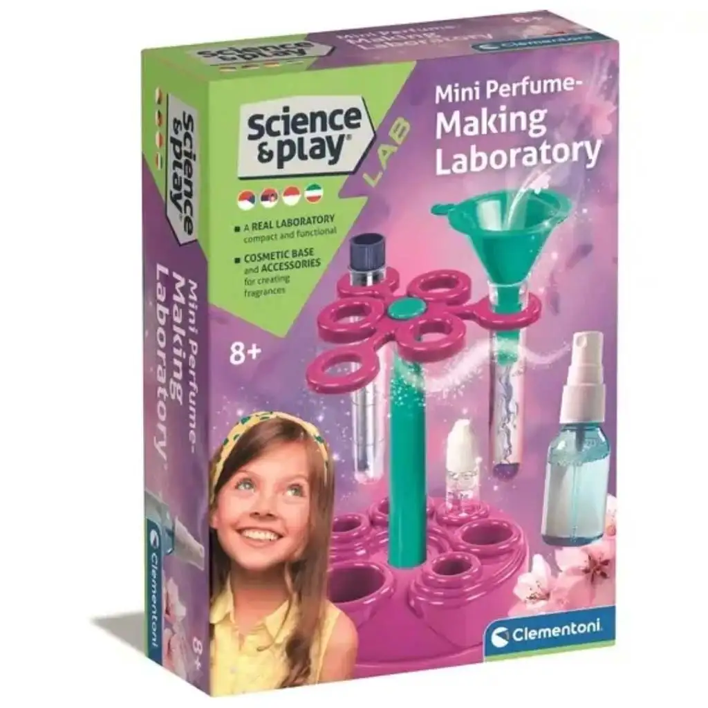 imagen de Ciencia y Juego: Pequeño kit de perfumista - Clementoni 1