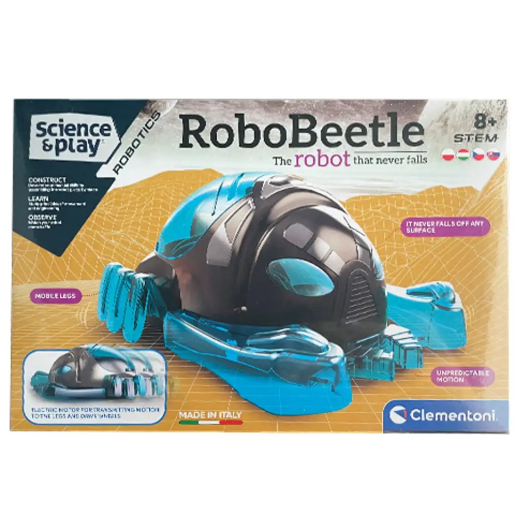 imagen de Ciencia y Juego: RoboBeetle robot escarabajo - Clementoni 1