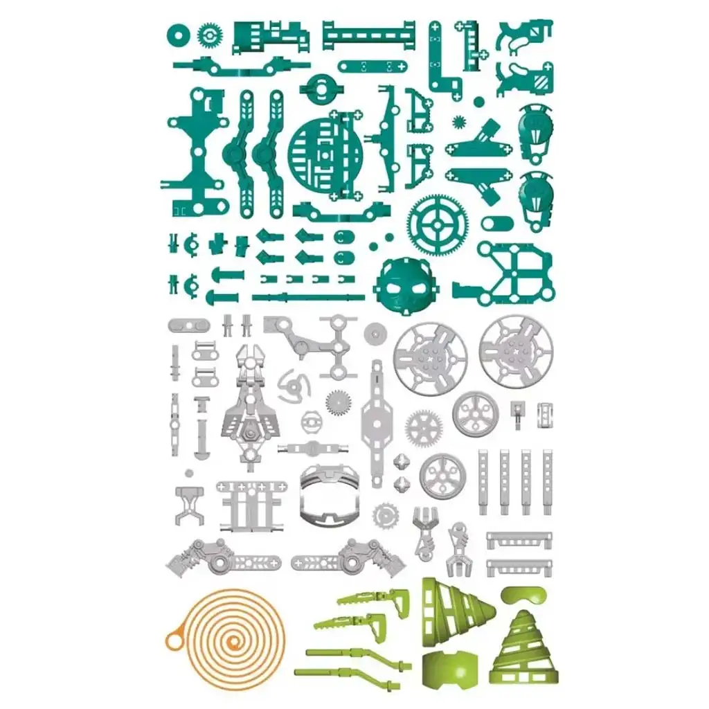 imagen de Ciencia y Juego: Robot minero espacial 3 en 1 construible - Clementoni 4
