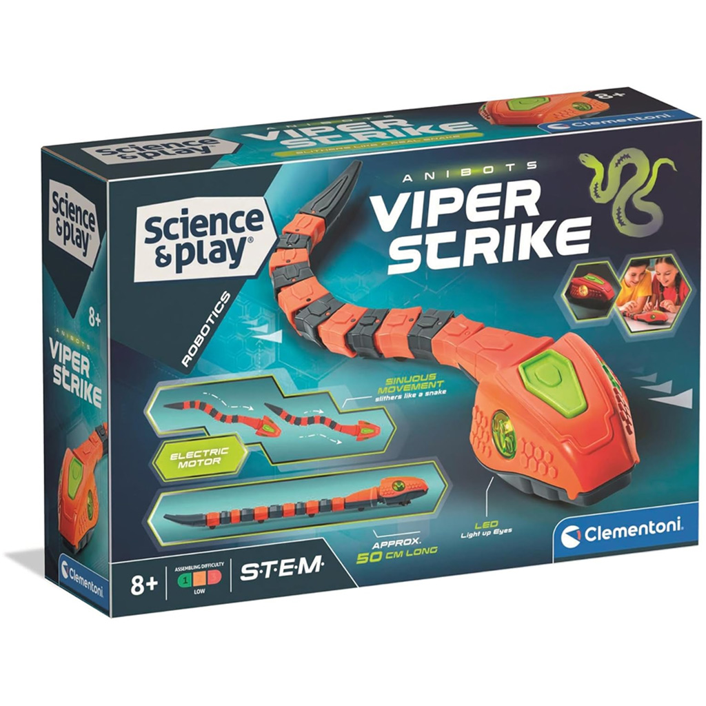 imagen de Ciencia y Juego: Viper robot serpiente - Clementoni 1