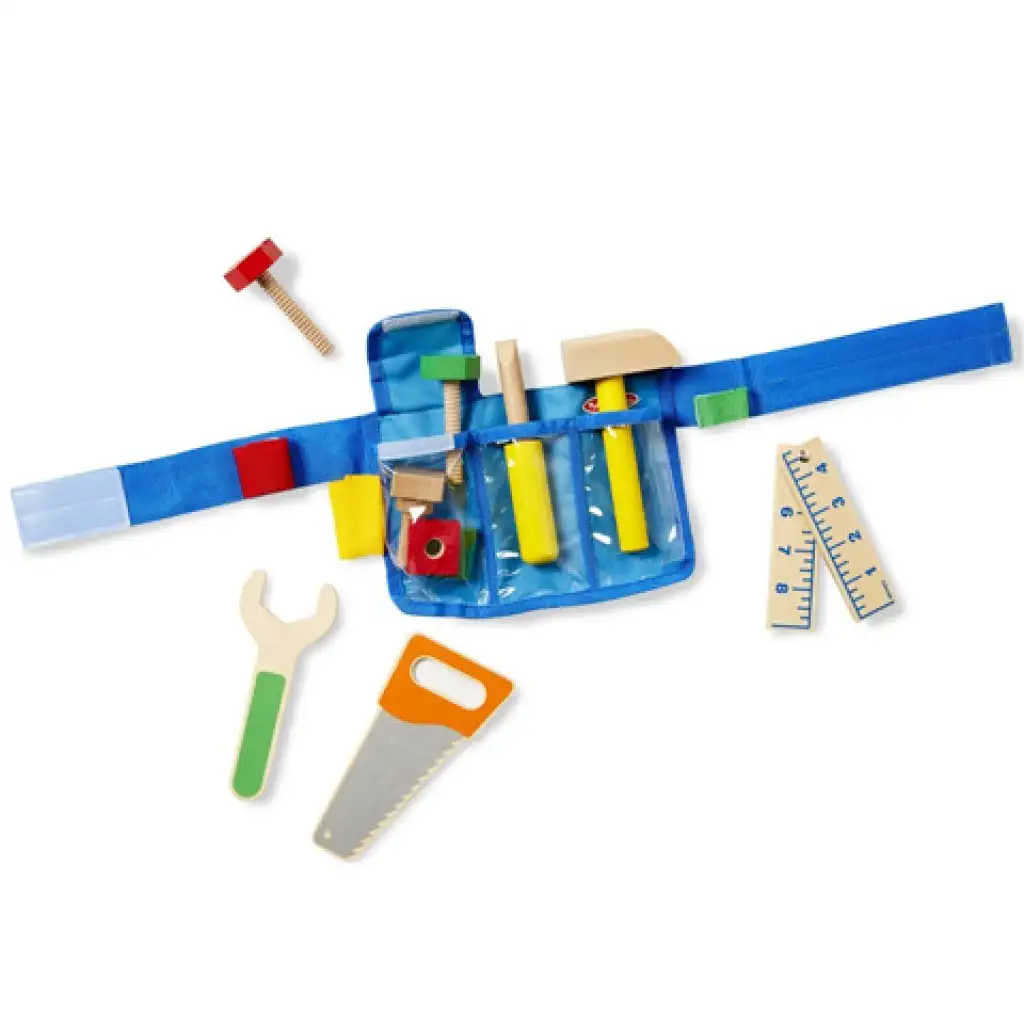 imagen de Cinturón de herramientas de madera - Melissa & Doug 2