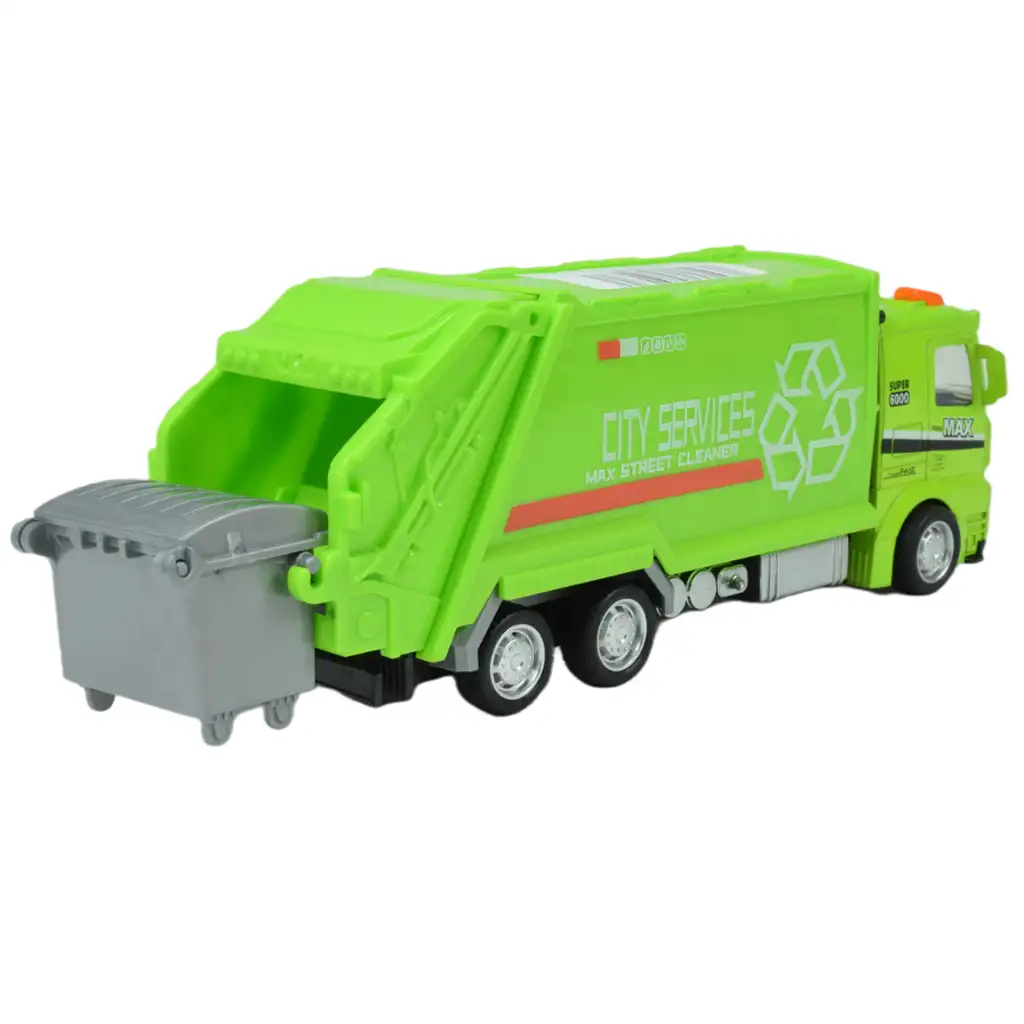 imagen de City Cars: Camión de carga con ruedas de impulso en varias versiones 19cm 1ud 3