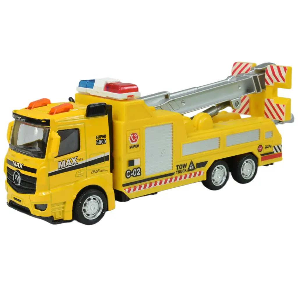 imagen de City Cars: Camión de carga con ruedas de impulso en varias versiones 19cm 1ud 4