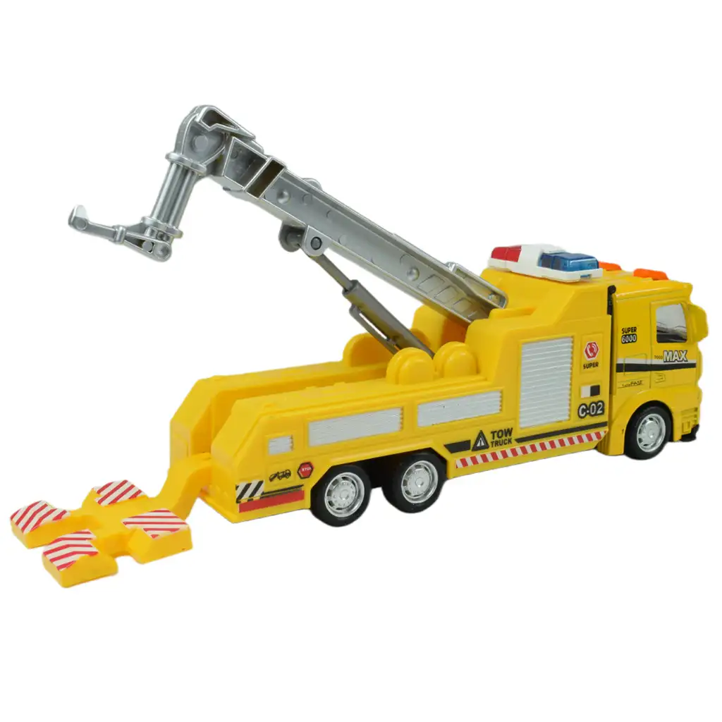 imagen de City Cars: Camión de carga con ruedas de impulso en varias versiones 19cm 1ud 5
