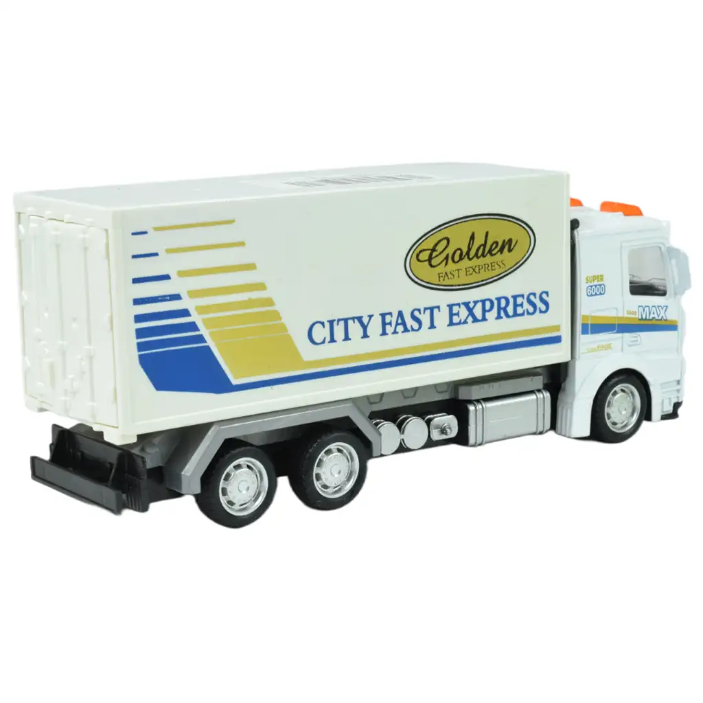 imagen de City Cars: Camión de carga con ruedas de impulso en varias versiones 19cm 1ud 7