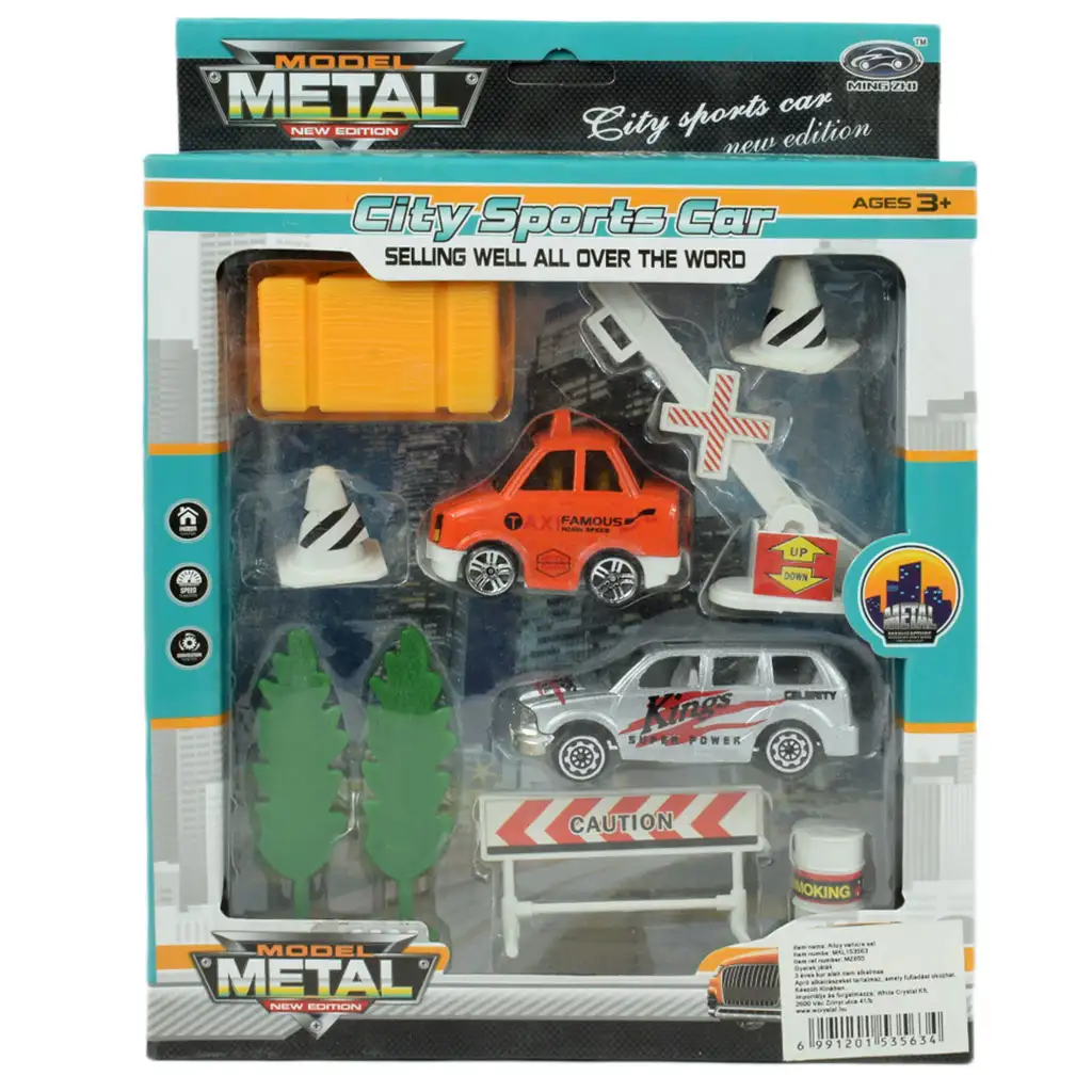 imagen de City Cars: Conjunto de vehículos urbanos con accesorios en varias versiones 1ud 13