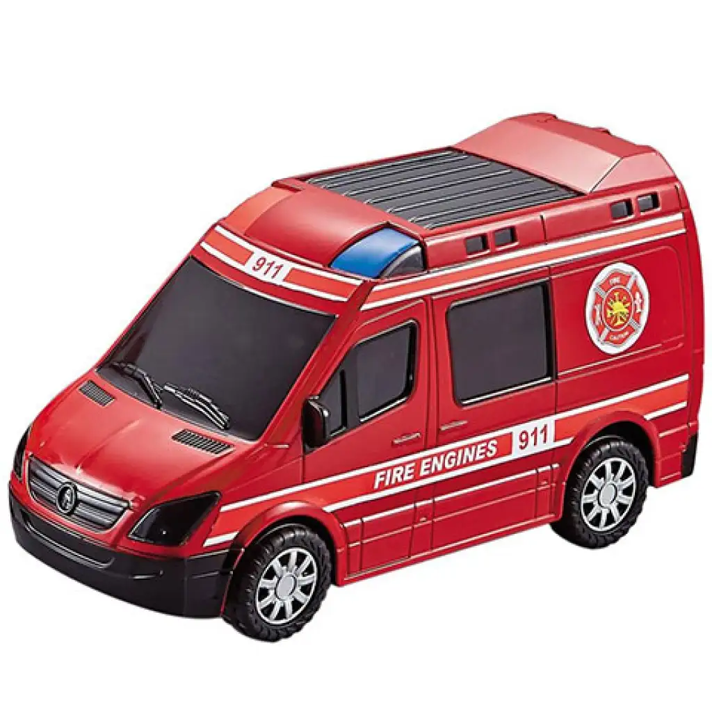 imagen de City Rescue furgón de bomberos con luz y sonido 2