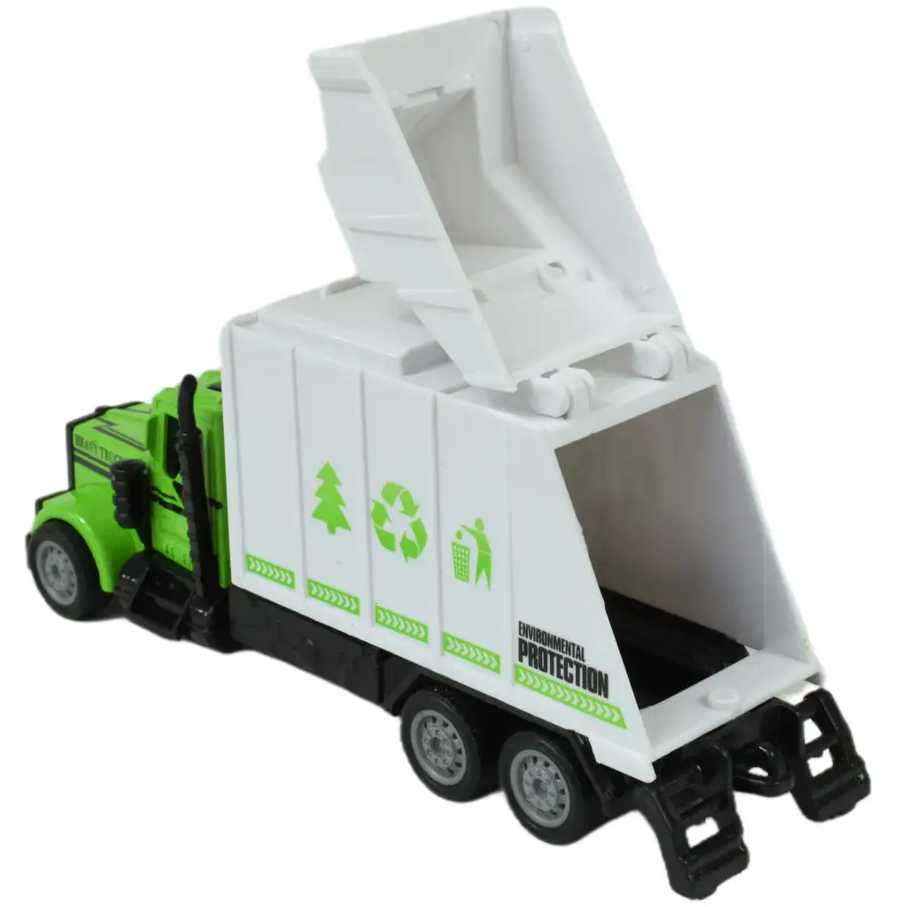 imagen de City Squad: Camión de basura con diseño de volante en dos versiones 1ud 4