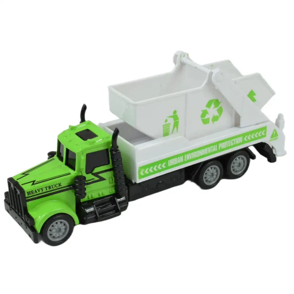 imagen de City Squad: Camión de basura con diseño de volante en dos versiones 1ud 7