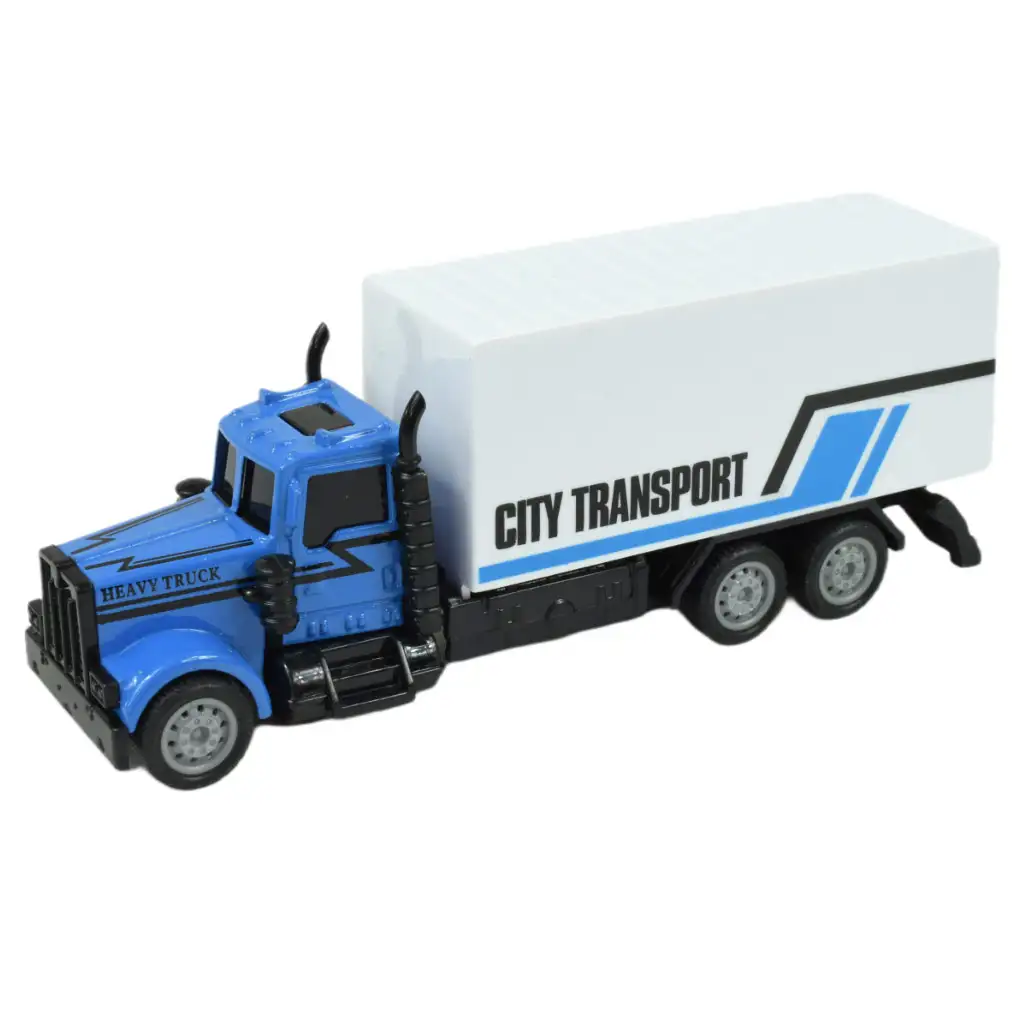 imagen de City Squad: Camión de transporte con diseño de rueda de lanzamiento en dos versiones 1ud 7