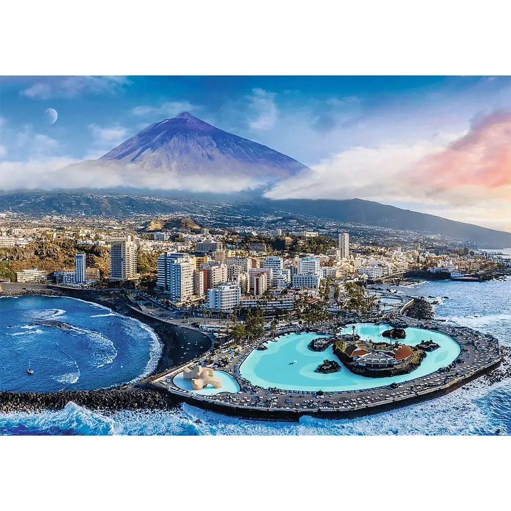 imagen de Ciudad de Tenerife, España rompecabezas HQ de 1000 piezas - Trefl 2