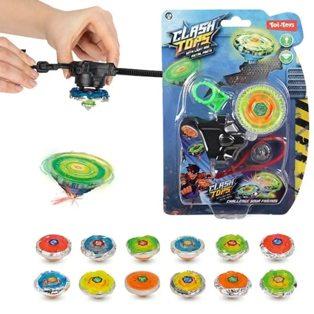 imagen de Clash Tops Juego de peonzas en varias versiones 1ud 3