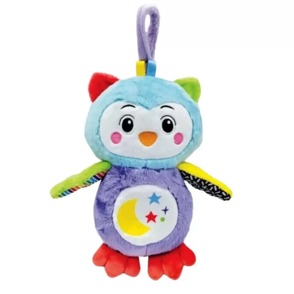 imagen de Clementoni Baby: Búho de peluche musical con luz nocturna 2