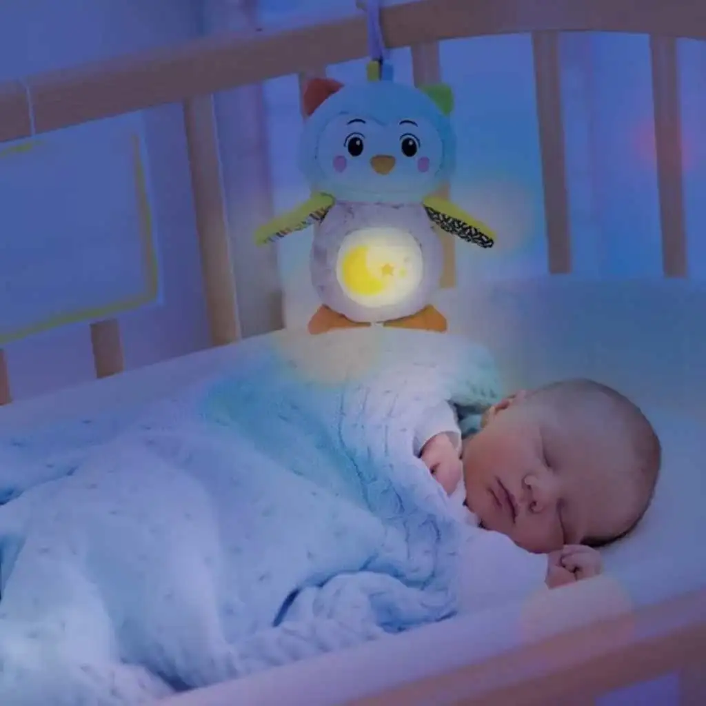 imagen de Clementoni Baby: Búho de peluche musical con luz nocturna 3