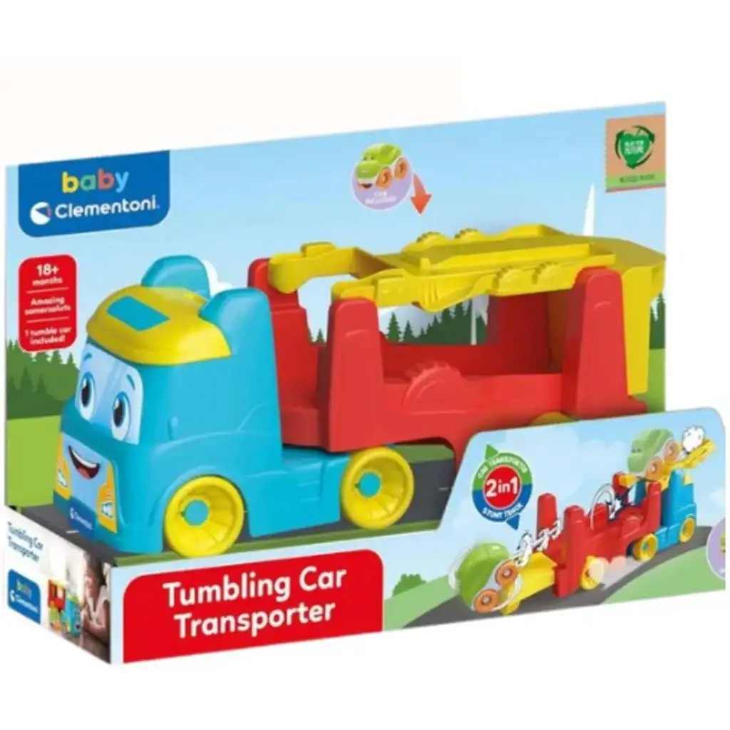 imagen de Clementoni Baby: Camión de coches colorido 2 en 1 1