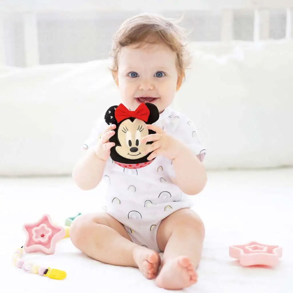 imagen de Clementoni Baby: Disney Baby figura de bola de peluche suave en cuatro versiones 1ud 3