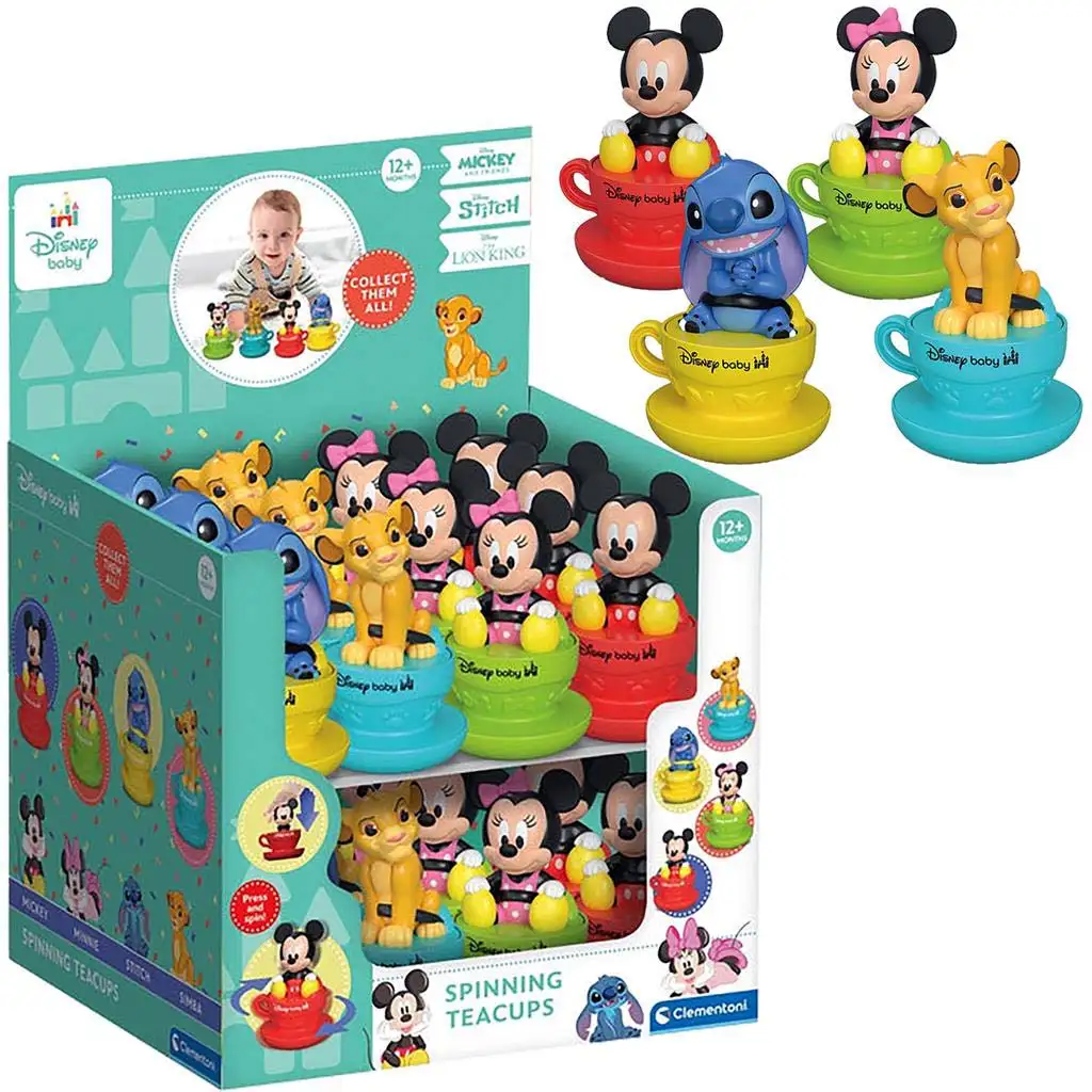 imagen de Clementoni Baby: Disney Baby figuras de personajes giratorias en cuatro versiones 1ud 3