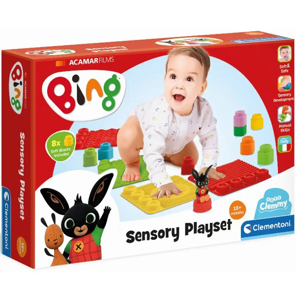 imagen de Clementoni Baby: Juguete para bebés de desarrollo táctil de Bing 1