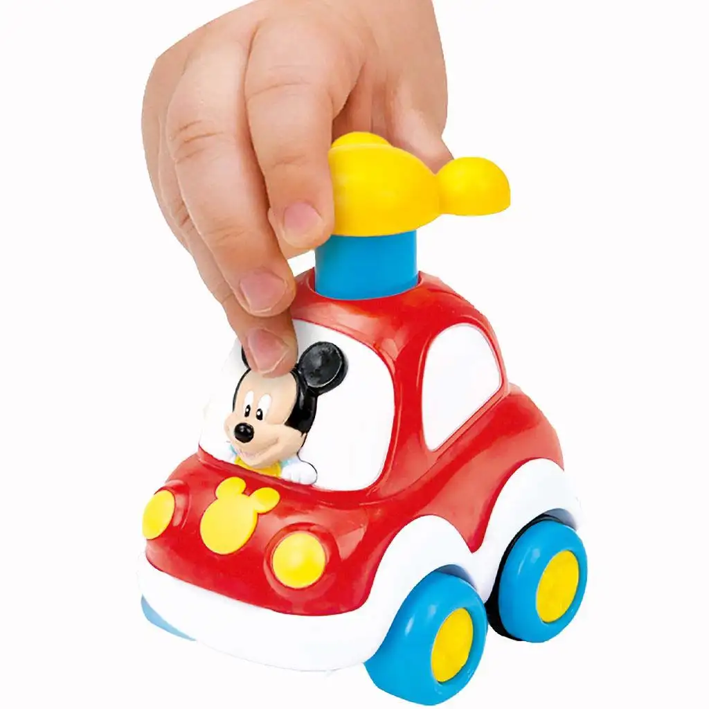 imagen de Clementoni Baby: Press&Go cochecito con figura de personaje de Disney en cuatro versiones 1ud 2