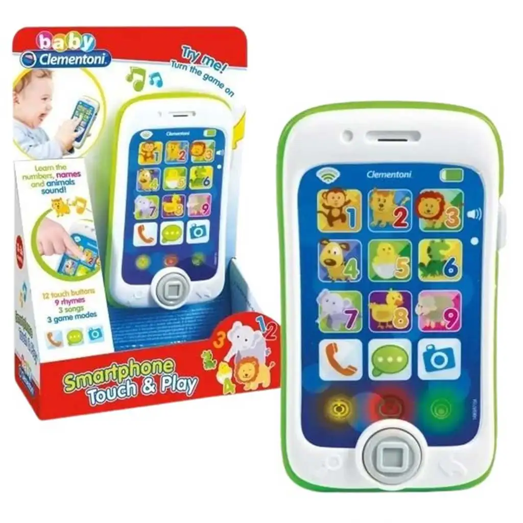 imagen de Clementoni Baby: Touch & Play Teléfono inteligente interactivo 1