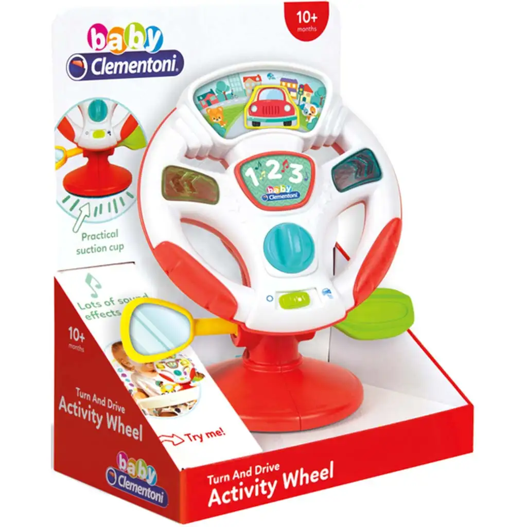 imagen de Clementoni Baby: Volante interactivo 1