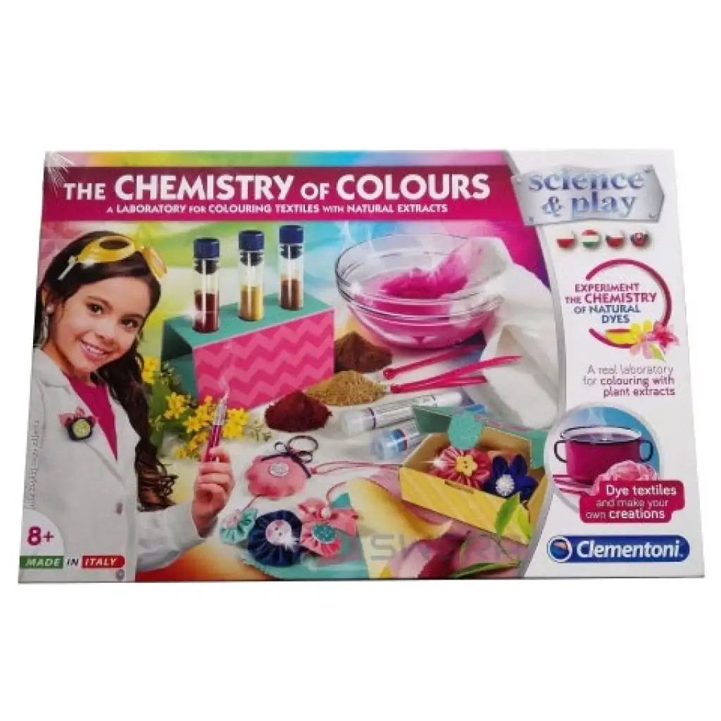 imagen de Clementoni: La química de los colores juego científico 3