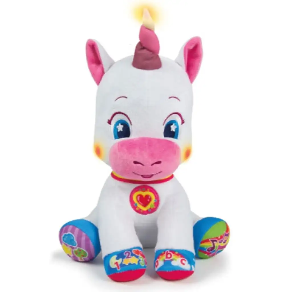imagen de Clementoni: Unicornio de peluche interactivo 32cm 2