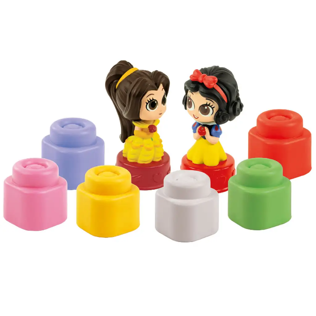 imagen de Clemmy: Bloques de construcción suaves Disney Princess - Clementoni 2