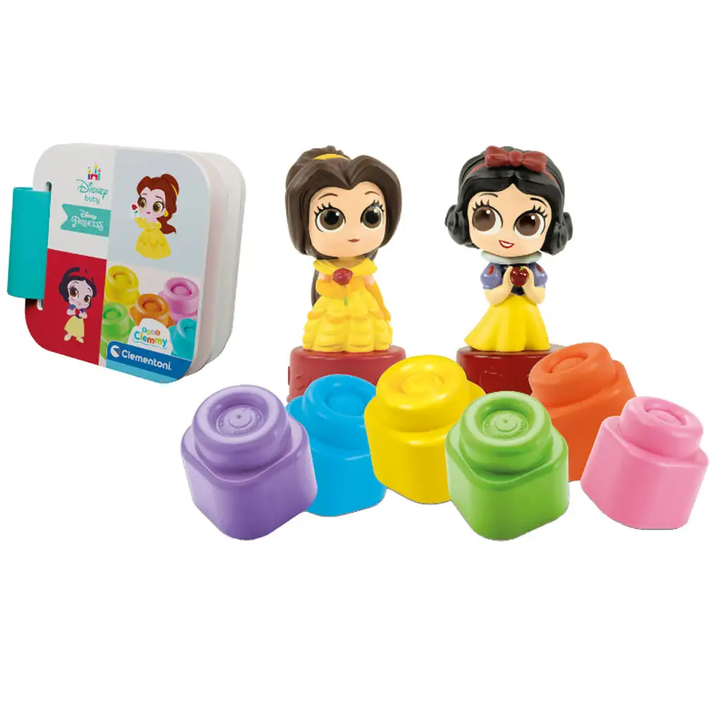 imagen de Clemmy: Bloques de construcción suaves Disney Princess - Clementoni 4