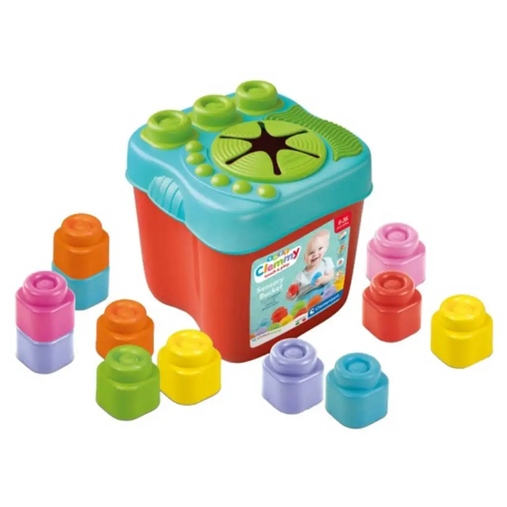imagen de Clemmy Caja sensorial con bloques de construcción suaves - Clementoni 4