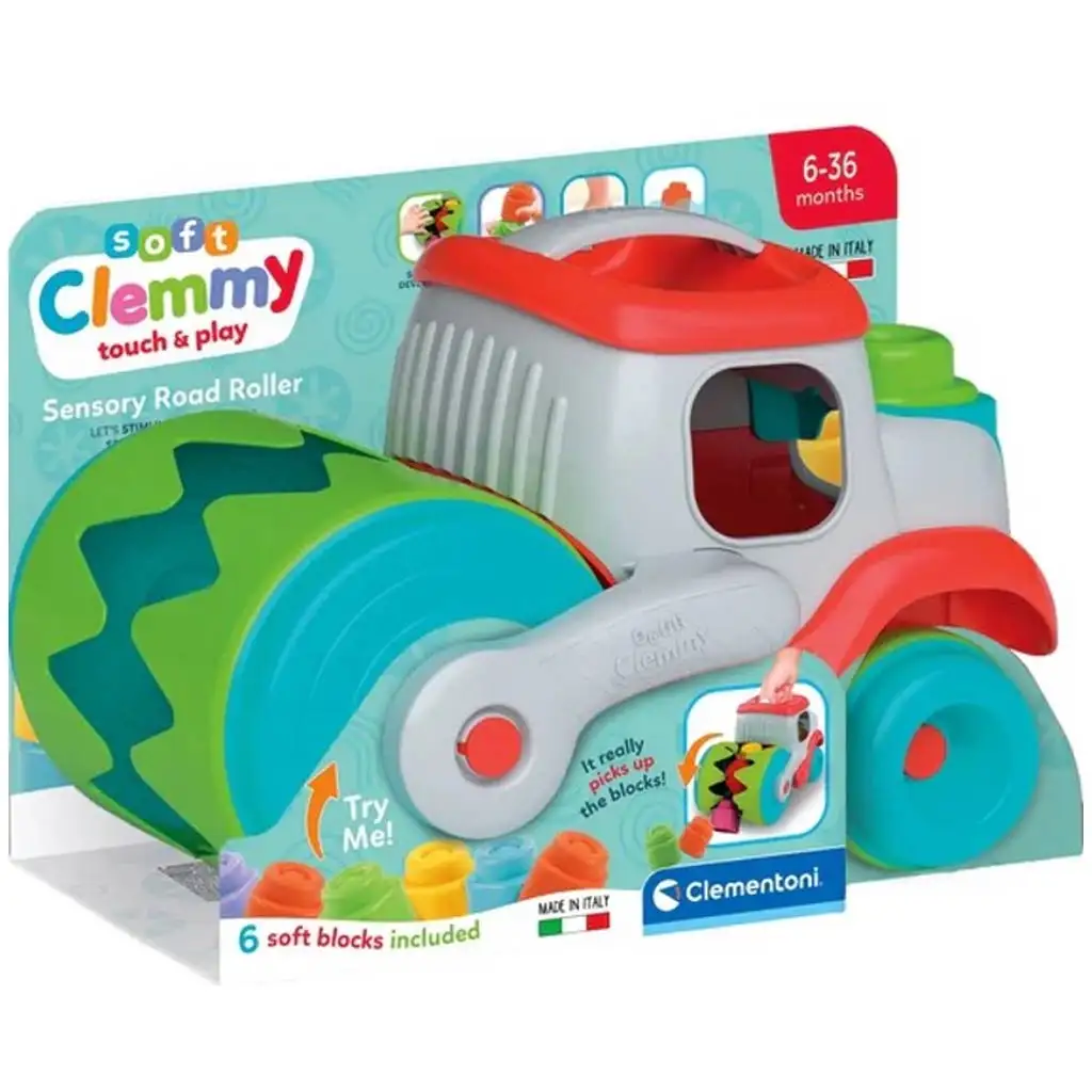 imagen de Clemmy: Rodillo sensorial de trabajo - Clementoni 1
