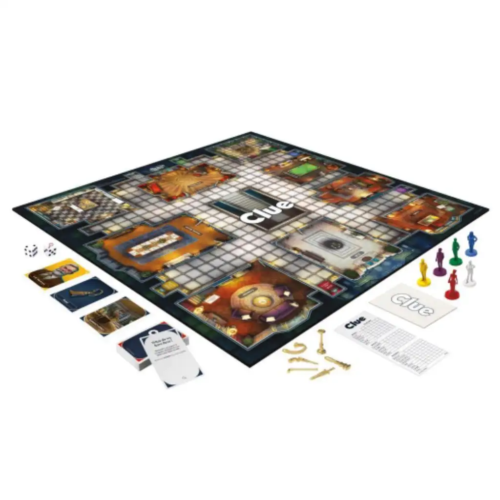 imagen de Cluedo - Clásico juego de mesa de detectives de crímenes - Hasbro 2