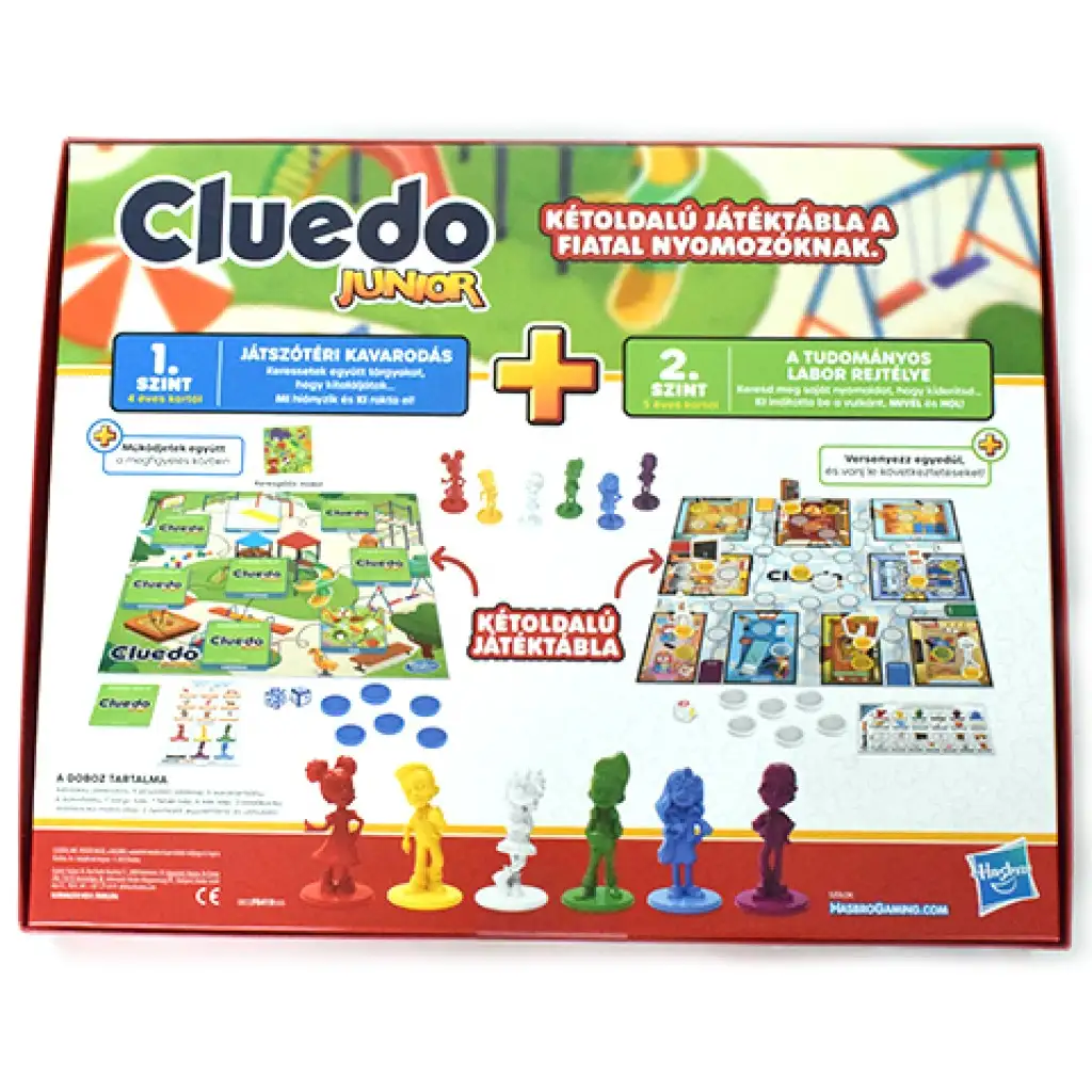 imagen de Cluedo Junior 2en1 juego de mesa - Hasbro 2