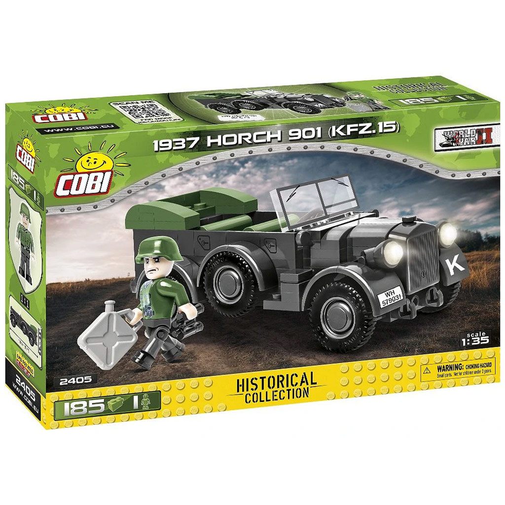 imagen de COBI: 1937 Horch 901 kfz.15 vehículo militar de construcción (2405) 1