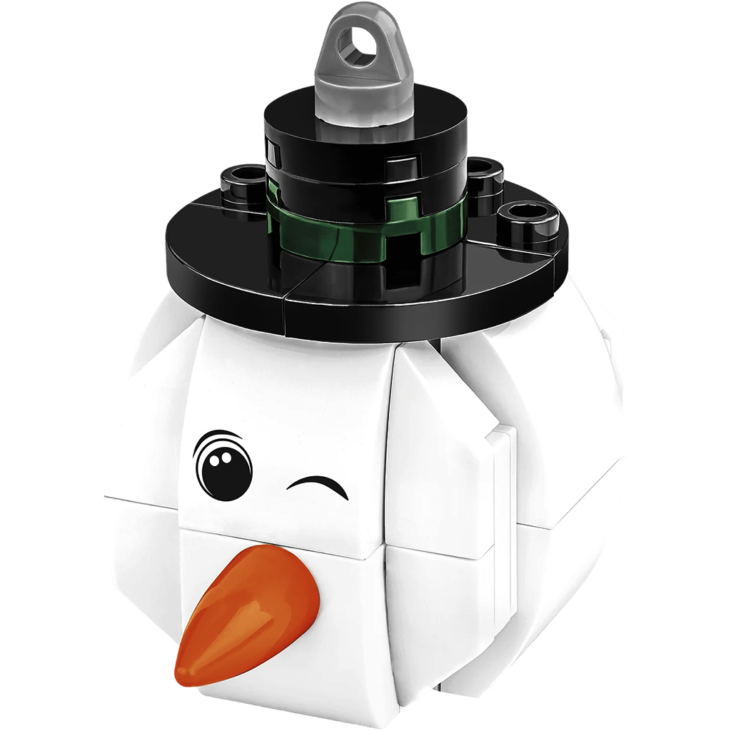 imagen de COBI: Adorno de Navidad muñeco de nieve juguete de construcción (20012) 2