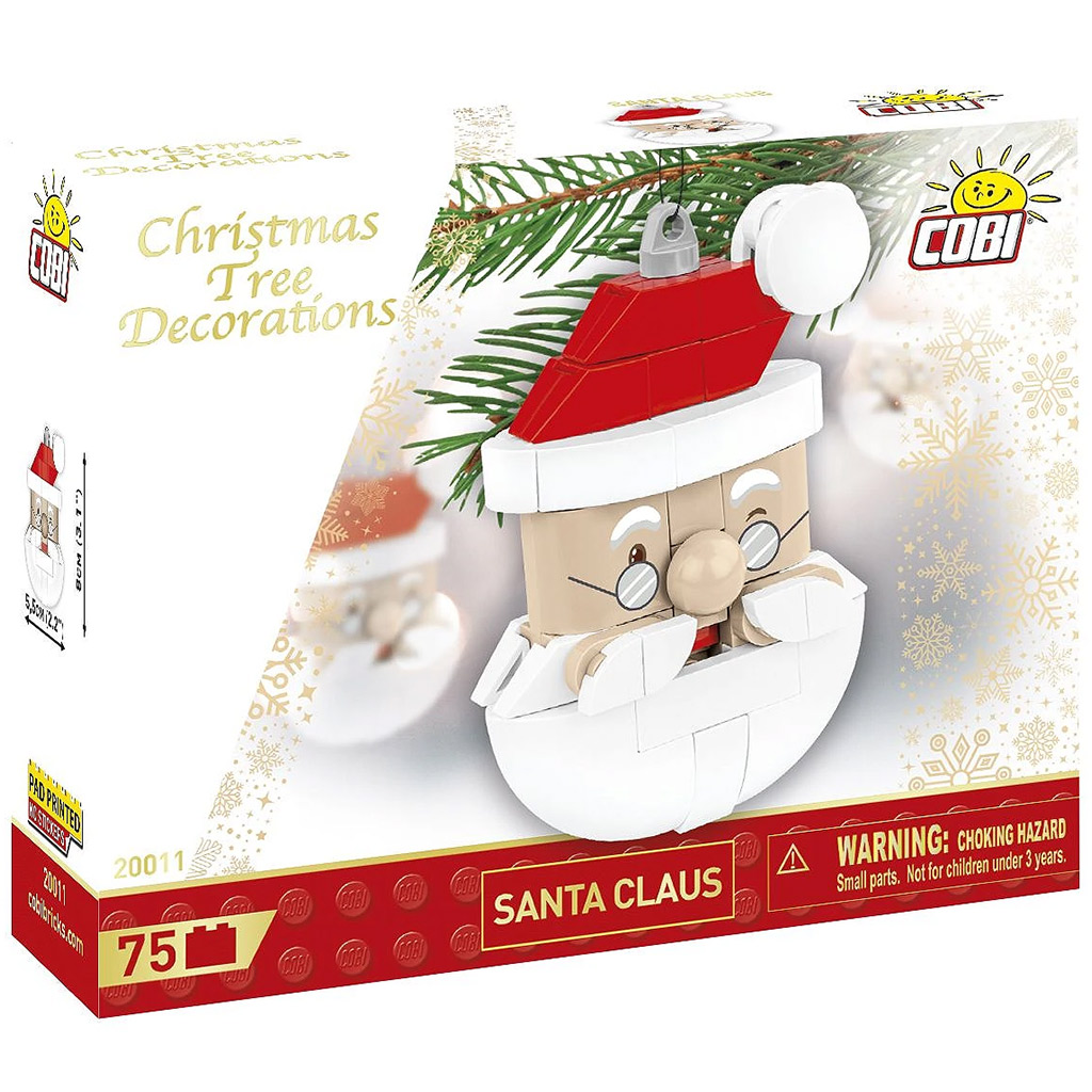 imagen de COBI: Adorno de Navidad Papá Noel (20011) 1