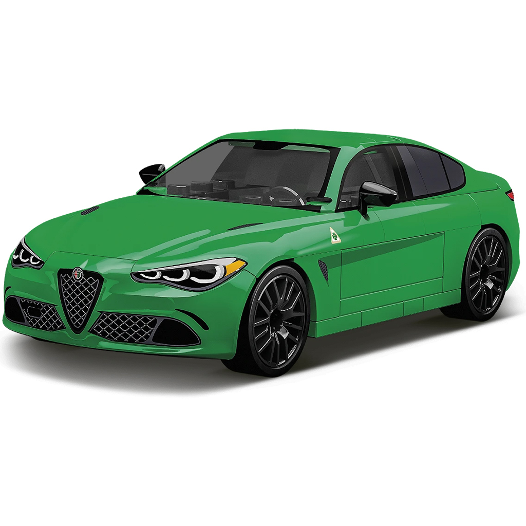 imagen de COBI: Alfa Romeo Giulia Quadrifoglio verde juego de construcción (24605) 2