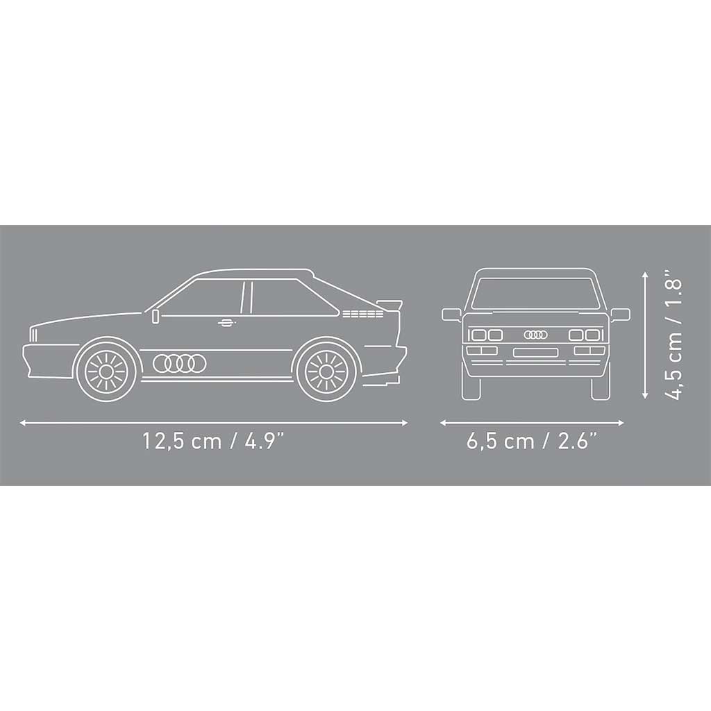 imagen de COBI: Audi Quattro 1980 coche de construcción 4